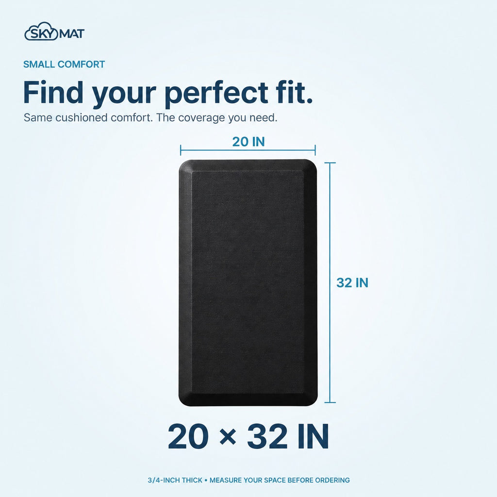 Sky Solutions Black 20" x 32" mat — product detail 7