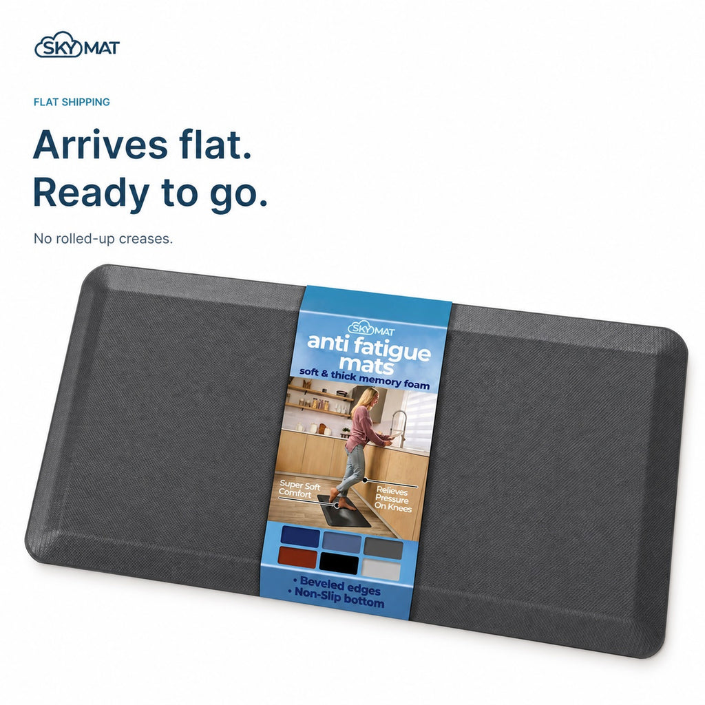 Sky Solutions Grey 20" x 39" mat — product detail 8