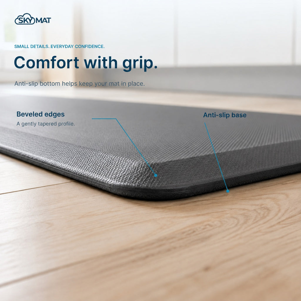 Sky Solutions Grey 20" x 32" mat — product detail 5