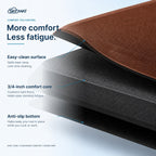 Sky Solutions Chocolate Brown mat — cushioned comfort