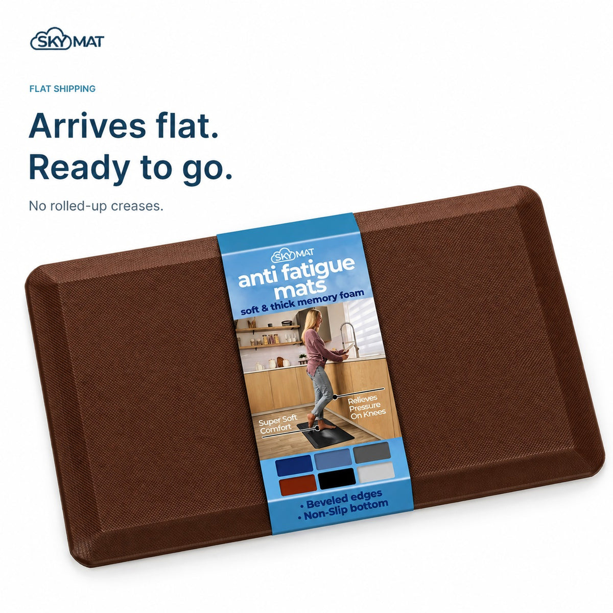 Sky Solutions Chocolate Brown mat — everyday use