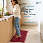 Sky Solutions Burgundy mat — kitchen use
