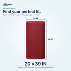 Sky Solutions Burgundy mat — size and dimensions