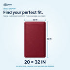 Sky Solutions Burgundy mat — size and dimensions