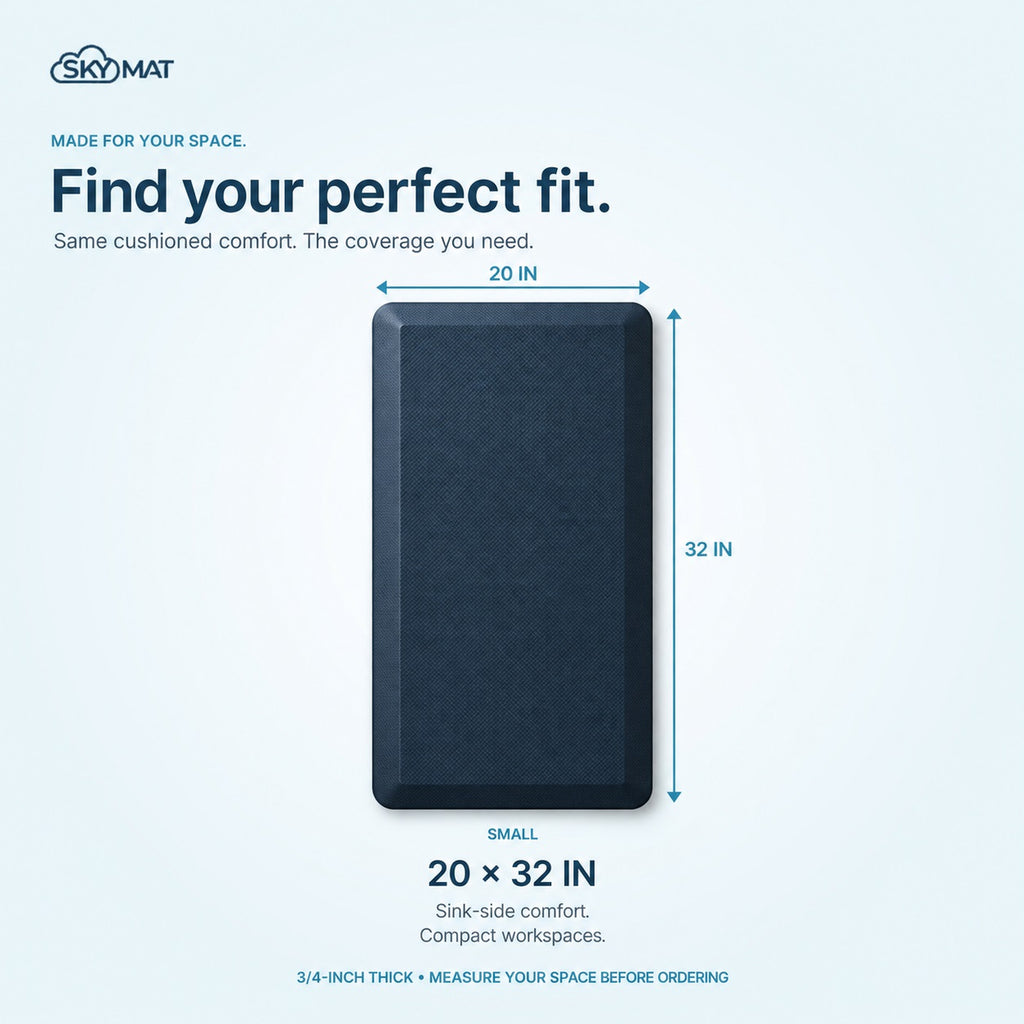 Sky Solutions Dark Blue 20" x 32" mat — product detail 7