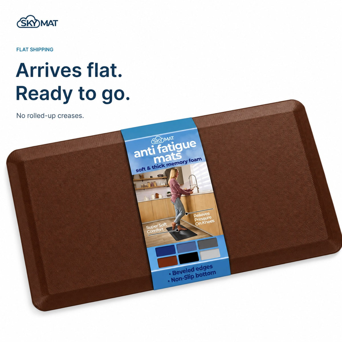 Sky Solutions Chocolate Brown mat — everyday use