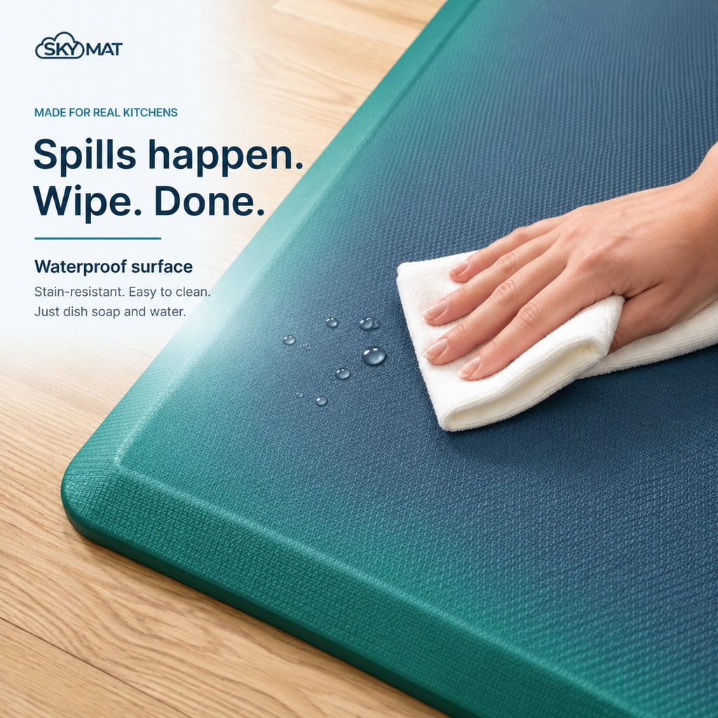 Sky Solutions Green Ombré 20" x 32" mat — product detail 4