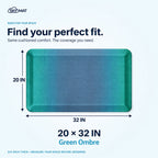 Sky Solutions Green Ombré 20" x 32" mat — product detail 7