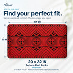 Sky Solutions Sedona Red Rocks 20" x 32" mat — product detail 7