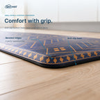 Sky Solutions Indigo Deco 20" x 32" mat — product detail 5