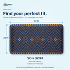 Sky Solutions Indigo Deco 20" x 32" mat — product detail 7