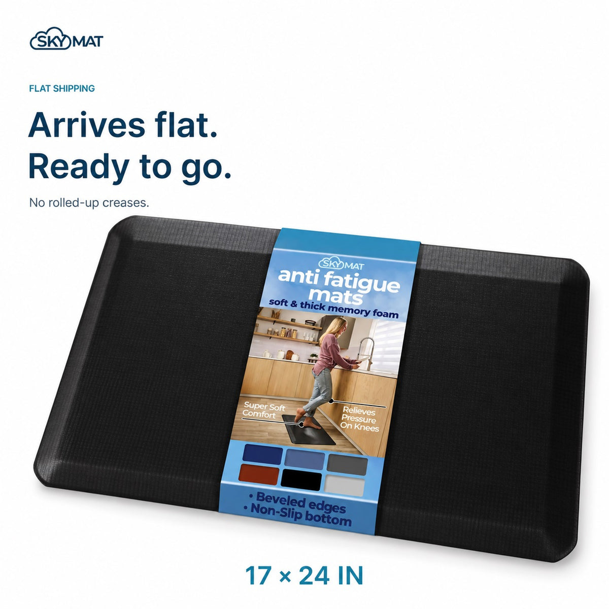 Sky Solutions Black 17" x 24" mat — product detail 8
