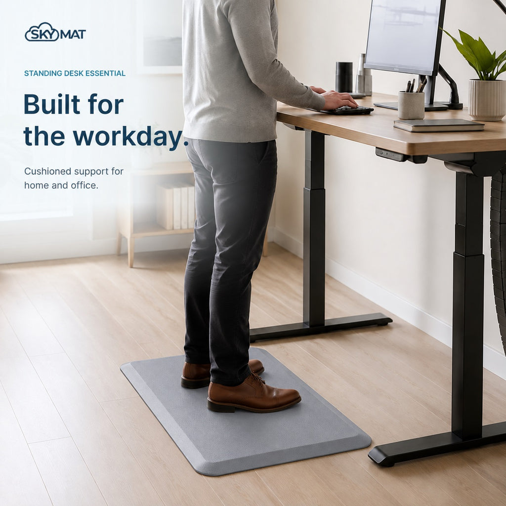 Sky Solutions Light Grey 20" x 32" mat — product detail 3
