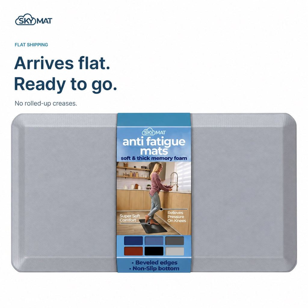 Sky Solutions Light Grey 20" x 32" mat — product detail 8