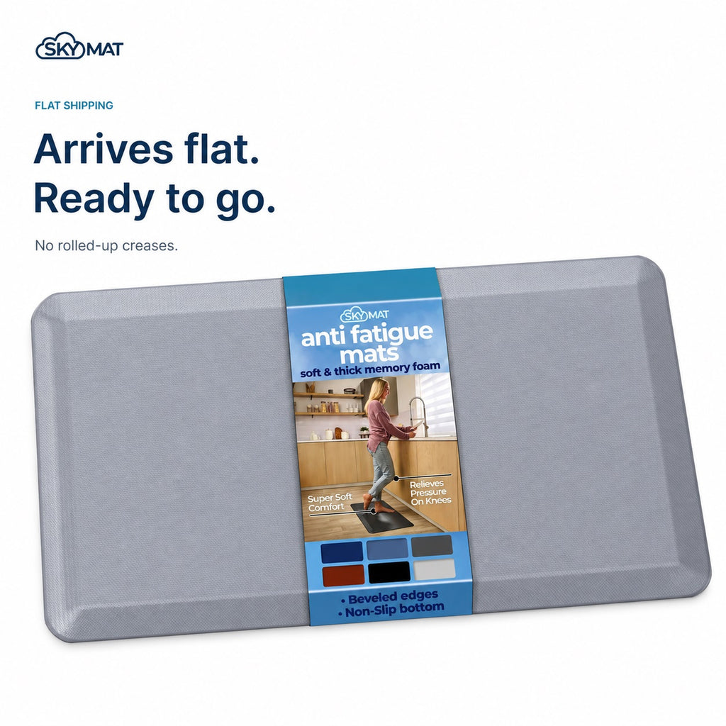 Sky Solutions Light Grey 20" x 39" mat — product detail 8